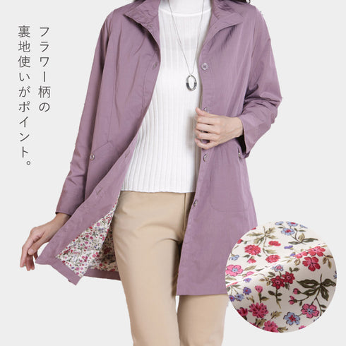 はっ水!裏プリントワッシャージャケット.|s5